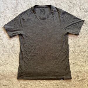 Men's Grey Performance Crewneck Shirt Patagonia
